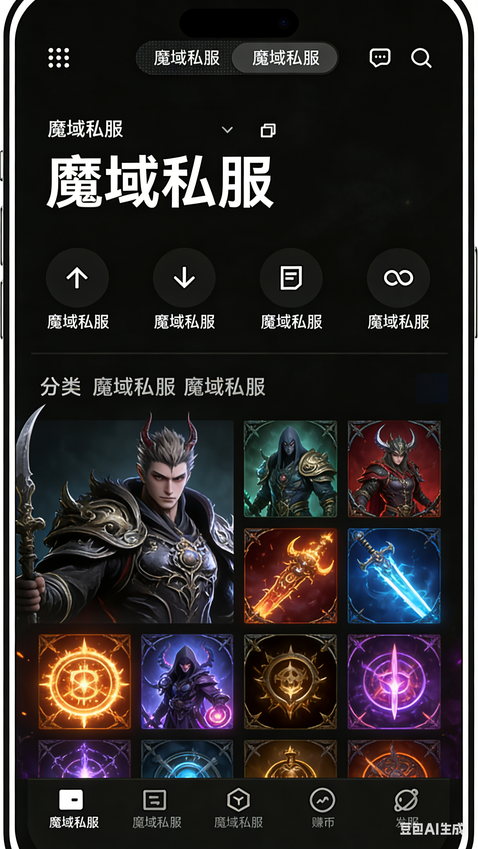 幻兽出战配置面板